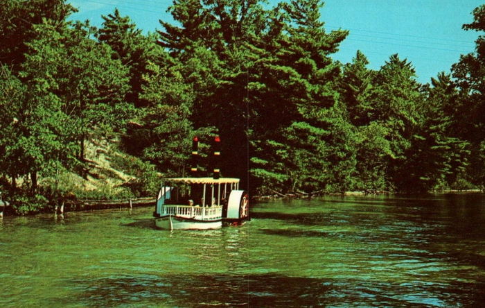 The Paddle Princess River Boat - Postcards And Promo